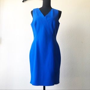 'Elie Tahari EUC Royal Blue Scuba Dress